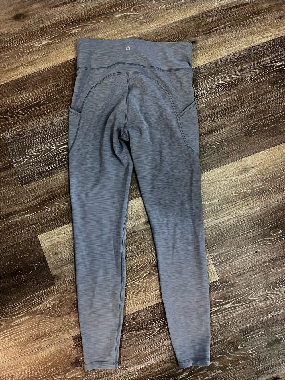 Lululemon Invigorate High-Rise Tight Everlux - Heathered Water Drop - Size 8 - Picture 6 of 11
